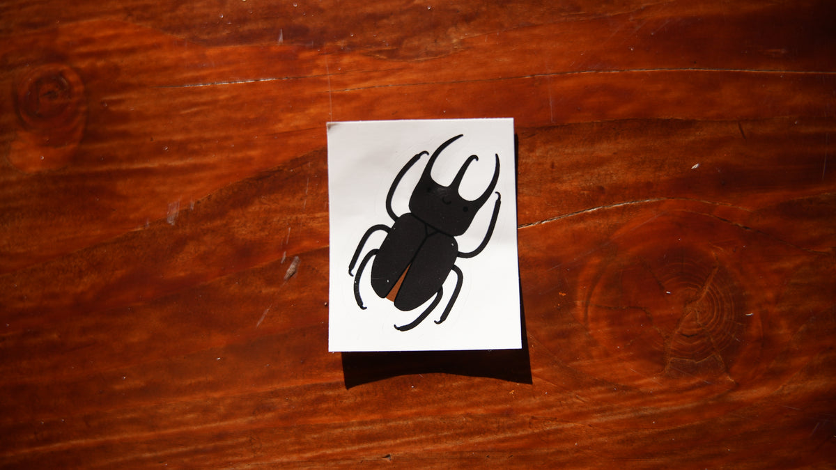 Horned Beetle sticker