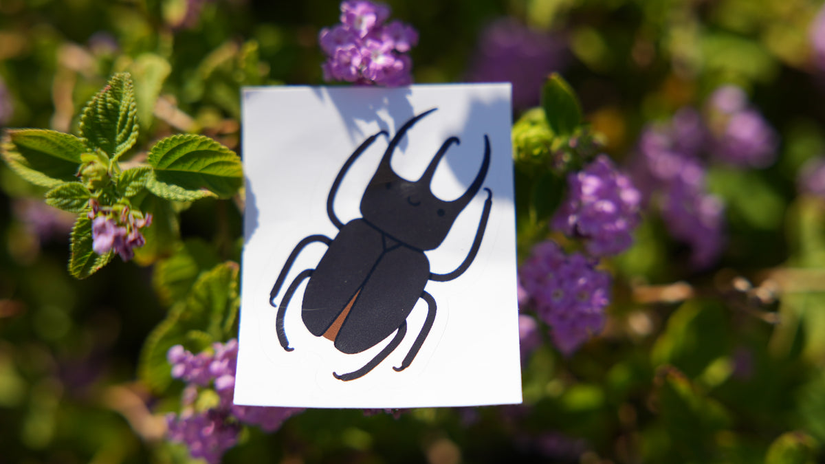 Horned Beetle sticker